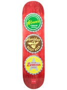 Chocolate Alvarez Bottle Caps Deck  8.125x31.625