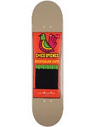 Chocolate Brenes Matchbook Deck  7.75x31.125
