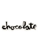 Chocolate Chunk Large Decal Sticker BLACK