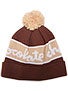 Chocolate Chunk Pom Pom Beanie