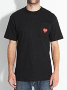 Chocolate Heart Pocket T-Shirt