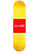 Chocolate Fernandez Team Stripe Deck  7.75x31.125