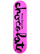 Chocolate Johnson Fluorescent Chunk Deck  8.12x31.3