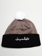 Chocolate Newman Pom Pom Beanie