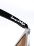 Chocolate Chunk Sunglasses White/Black