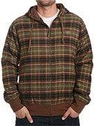 Circa Originals Plaid Hoodzip