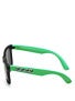 Consolidated 4 Cube Sunglasses Green