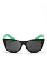 Consolidated 4 Cube Sunglasses Green
