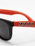 Consolidated 4 Cube Sunglasses Orange