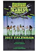 Creature Babes 2013 Calendar