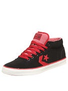 Converse Wells Mid Shoes  Black/Jester Red