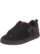 DC Court Graffik Shoes Black/Red/Black