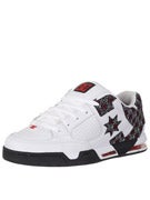 DC Command Shoes White/Athletic Red