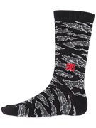 DC Courageous Socks Black Tiger Camo 10-13