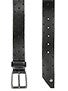 DC Crowned Leather Belt