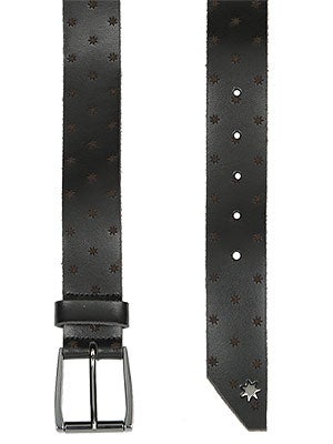 DC Crowned Leather Belt