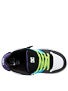 DC Kids Mongrel Shoes  Black/Turquoise/Lime