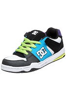 DC Kids Mongrel Shoes  Black/Turquoise/Lime
