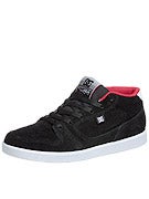 DC Landau Mid Shoes  Black/White/Red
