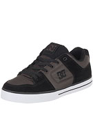 DC Pure Shoes Black/Dark Chocolate