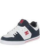 DC Pure Shoes White/DC Navy