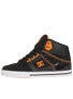 DC Spartan Hi WC Shoes  Black/Orange