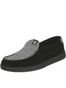 DC Villain Slippers Black/Black/White