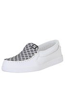 DC Villain Slippers White/White/Black