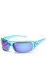 Dot Dash Catalyst Blue Trans./Blue Chrome Lens