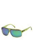 Dot Dash Cannonball Lime w/ Green/Blue Lens