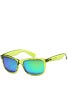 Dot Dash Poseur Lime w/ Green Chrome Lens
