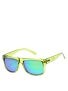 Dot Dash Sidecar Lime Trans w/Green Chrome Lens