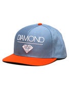 Diamond Whitespace Snapback Hat