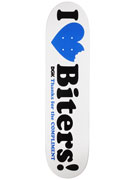 DGK Beast White Deck  7.75 X 31.06