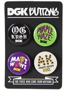 DGK Button 4-Pack  Flavas