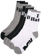 DGK Haters 7 Crew Socks 3 Pack