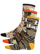 DGK Haters Camo Crew Socks 3 Pack