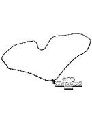 DGK Haters Necklace  Nickel