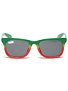 DGK Haters Sunglasses   Rasta Fade