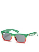 DGK Haters Sunglasses   Rasta Fade