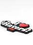 DGK Haters Keychain Red