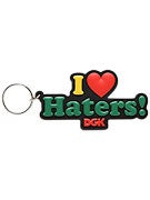 DGK Haters Keychain  Rasta
