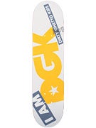 DGK I Am DGK White & Yellow Deck  7.75 x 31.06