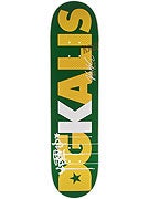 DGK Kalis Green Deck  7.63 x 31.06