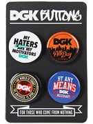 DGK Button 4-Pack  Mix Up