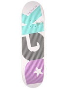 DGK Noise White Deck  8.25 x 32.5