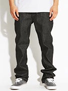 DGK Peak 3 Jeans  Black Raw