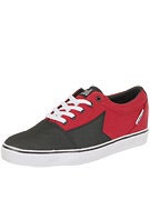 Dekline Belmont Shoes  Black Rubber/Red