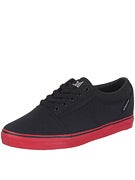 Dekline Belmont Shoes Black/Black/Red