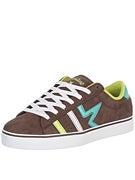 Dekline Barrio Shoes Dark Brown/Ocean